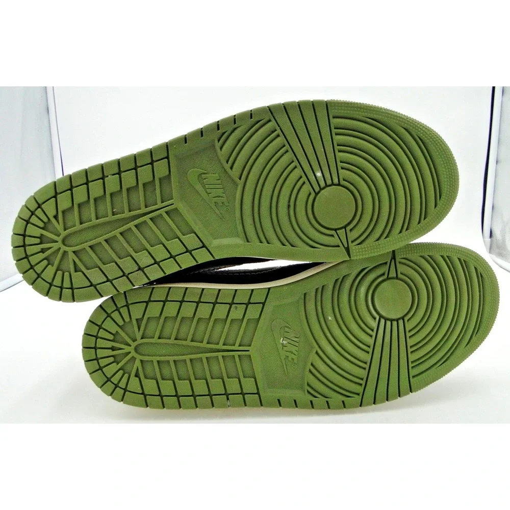 Nike Air Jordan 1 Mid SE Craft Anthracite Light‎ Olive FD6817-003 Men's Size 15